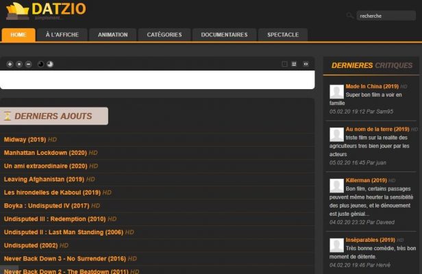 datzio nouveau nom 2022 film gratuit vf Dazio