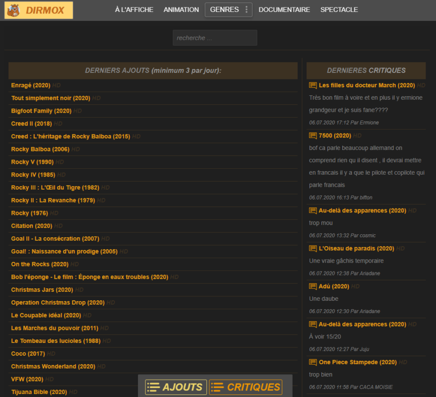 dirmox en 2022 dirmox.com films en streaming