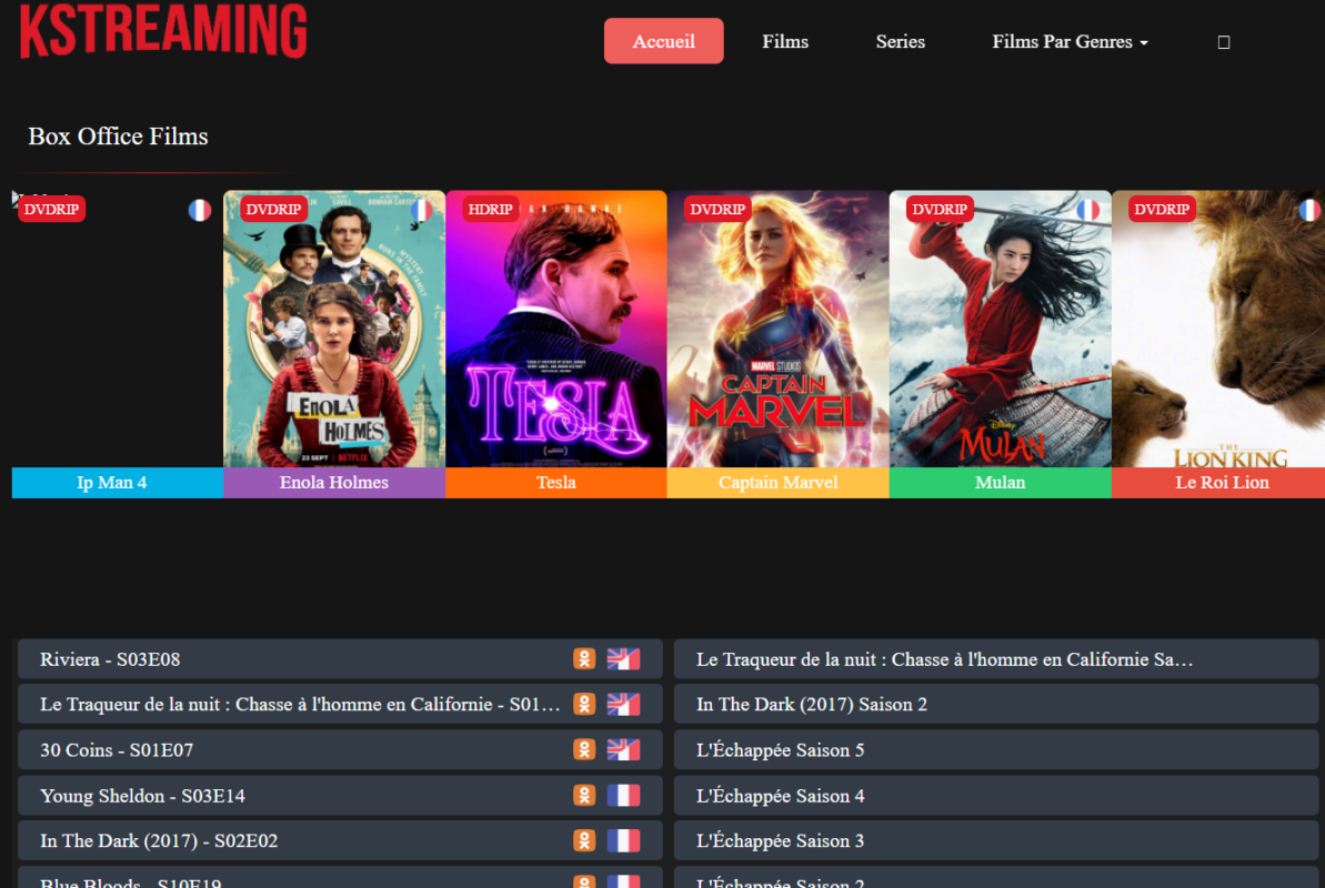 kstreaming numéro 1 pour le streaming gratuit en 2022 kstreaming