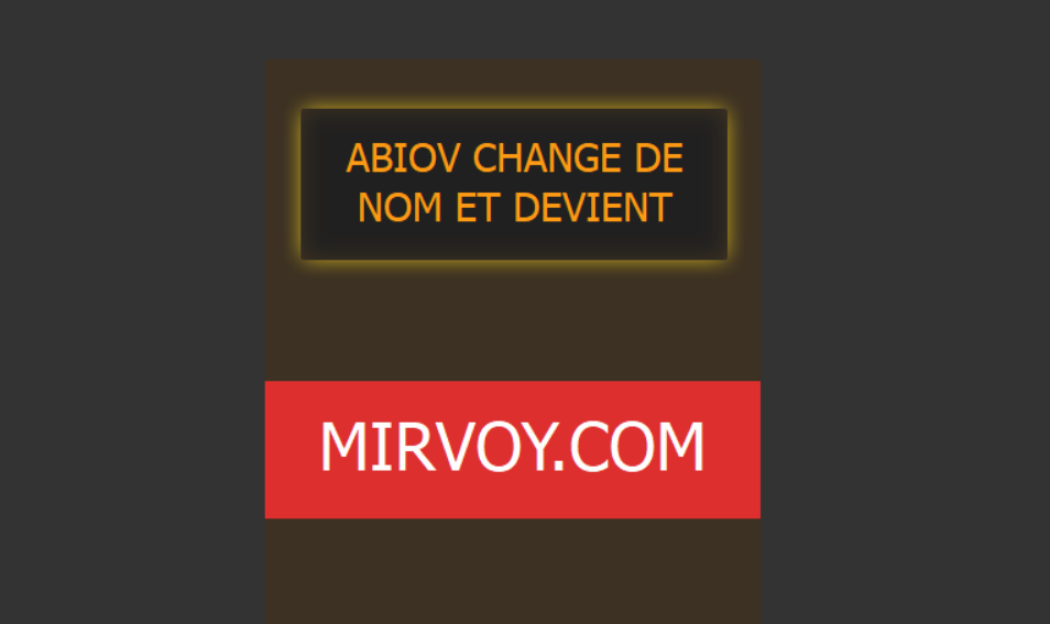 mirvoy : diffuser comme abiov.com en 2022 abiov