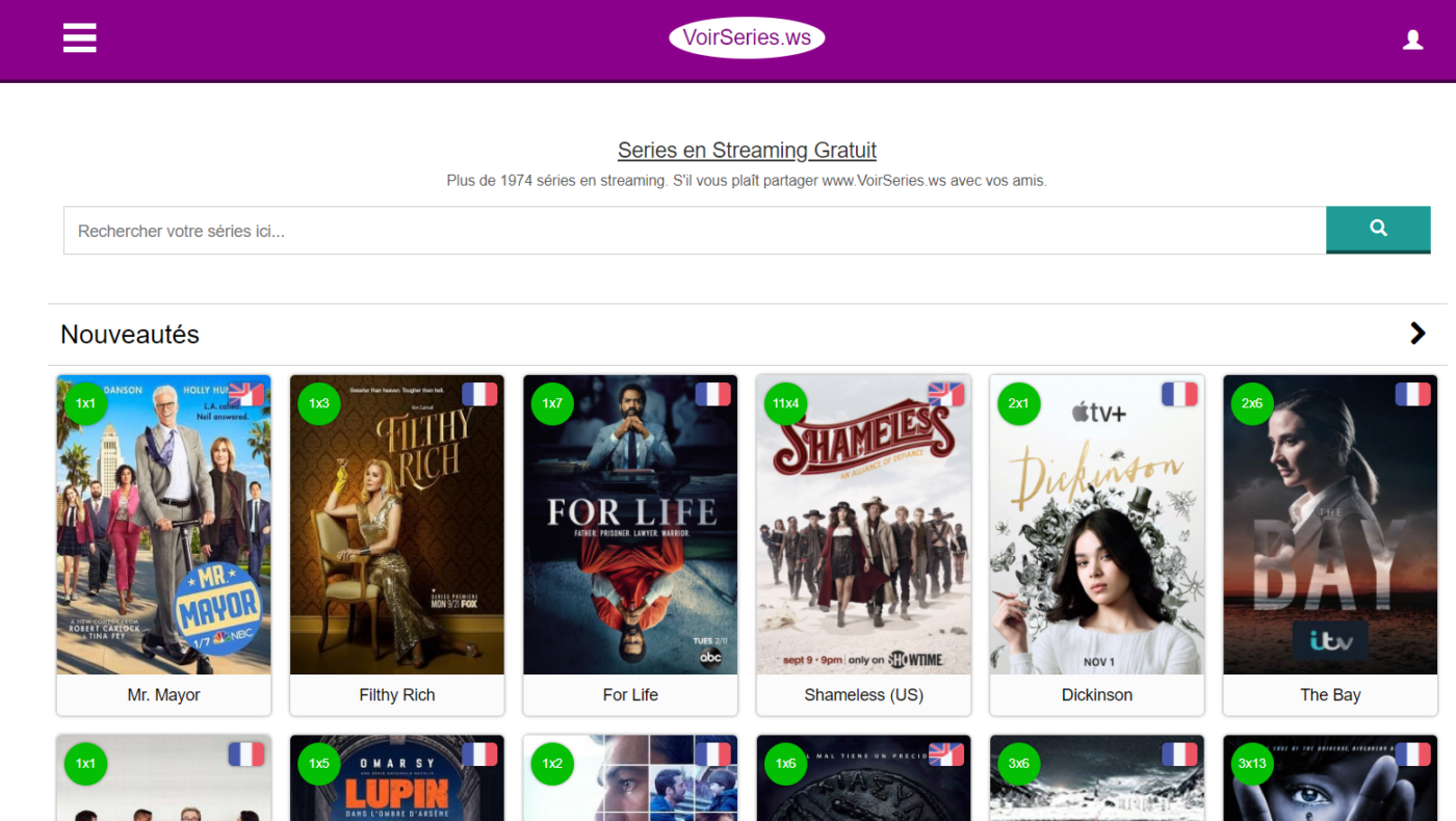 voirserie streaming gratuit