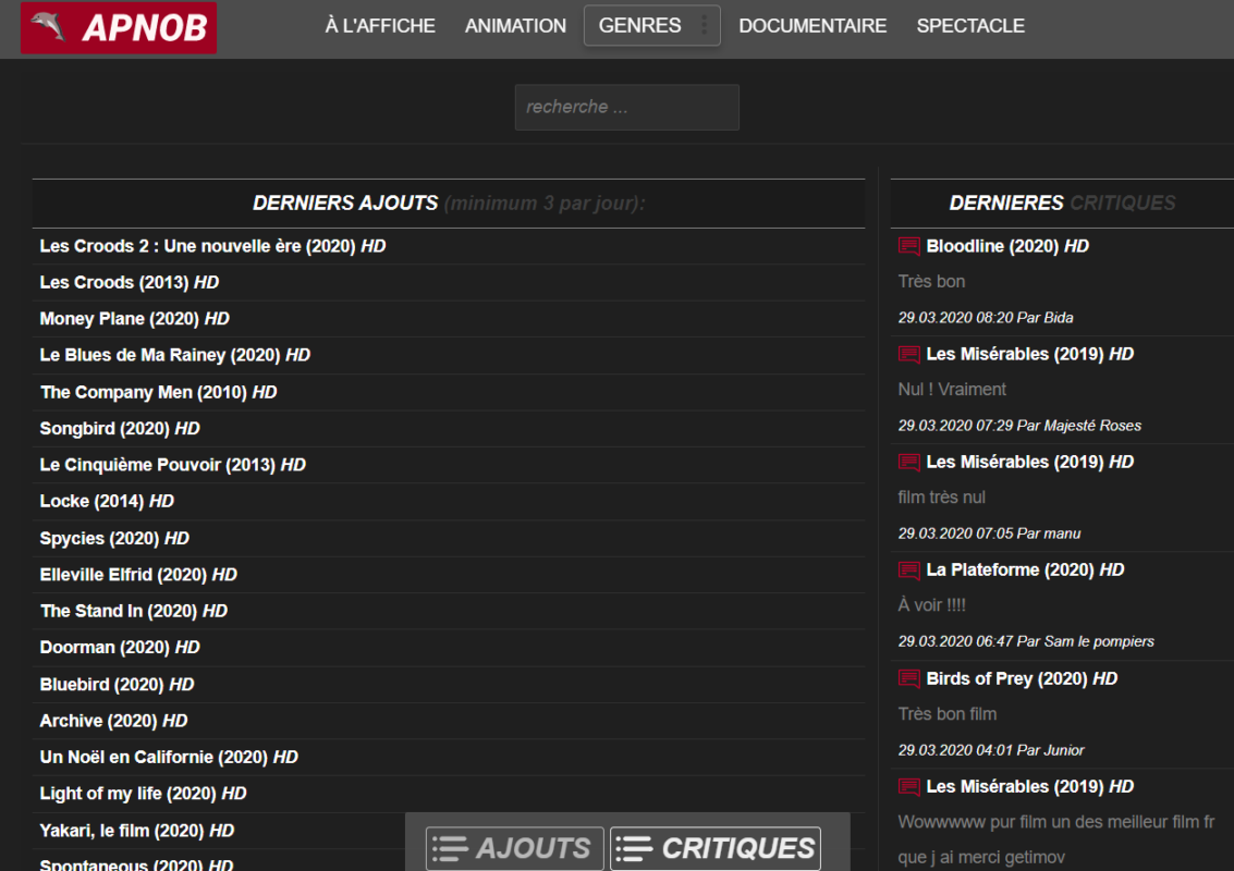 apnob film streaming légal + téléchargement gratuit 2021